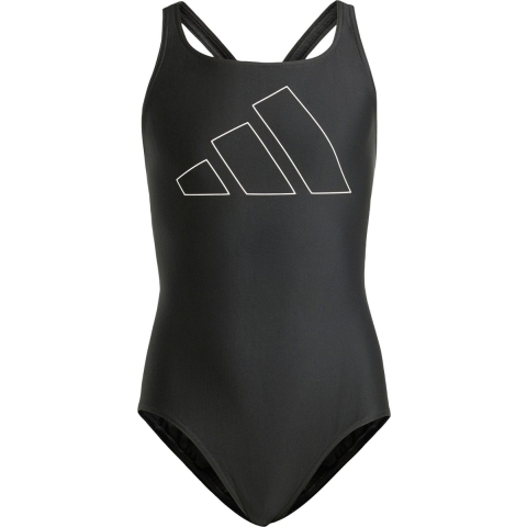 adidas Performance Zwempak - BIG Balken - Zwart m. Wit - adidas Performance - 12 jaar (152) - Badmode