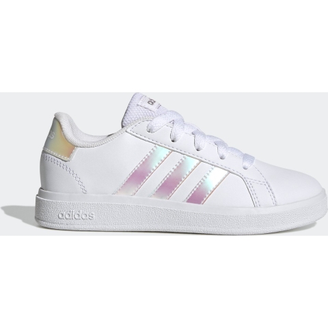 adidas Performance Schoenen - Grand Court 2.0 K - Wit/Roze - adidas Performance - 38 2/3 - Schoenen