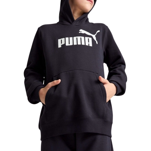 Puma Hoodie - Navy m. Wit - Puma - 10 jaar (140) - Hoodie