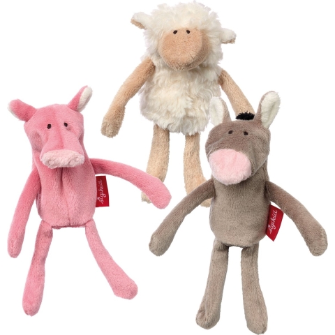 Sigikid Teddyberen - 14 cm - Farm - Sigikid - OneSize - Knuffel