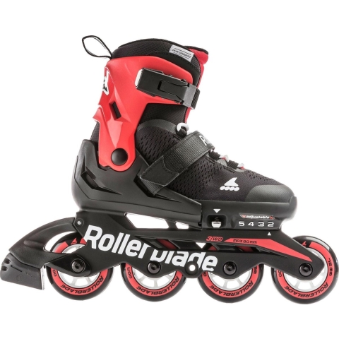 Rollerblade Rolschaatsen - Microblade - Black/Ed - Rollerblade - 36/40 - Rolschaatsen