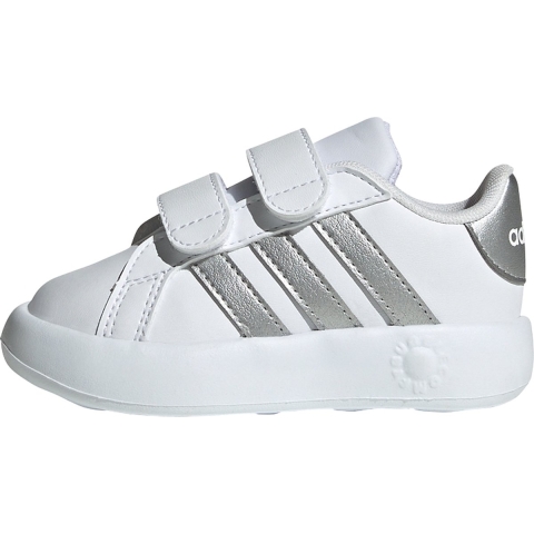 adidas Performance Schoenen - Grand Court 2.0 CF - Wit/Silver - adidas Performance - 22 - Schoenen