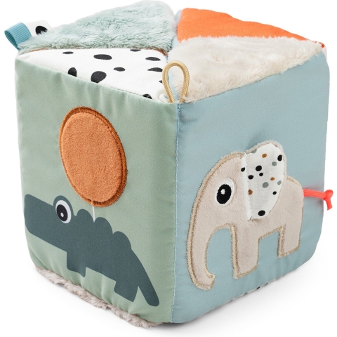Done by Deer Activiteitenkubus - Uitklapbaar - Deer Friends Colo - Done by Deer - OneSize - Activiteitenspeelgoed