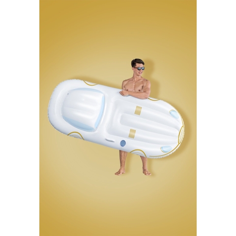 Bestway Luchtbed - 228x108cm - Vakantiecruiserlounge - Bestway - OneSize - Badspelltjes