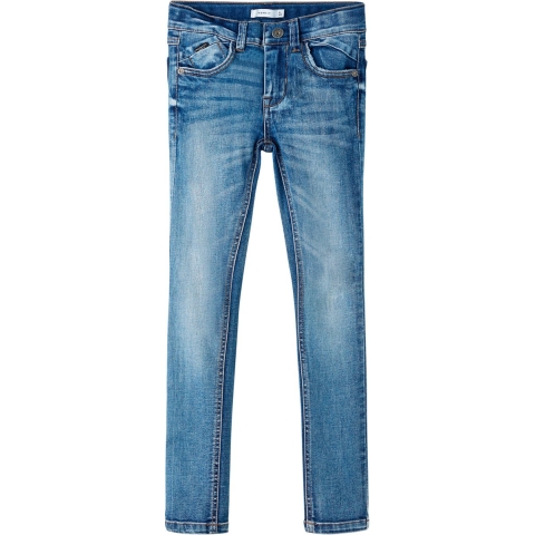 Name It Jeans - Noos - NkmPete - Medium+ Blue Denim - Name It - 8 jaar (128) - Jeans