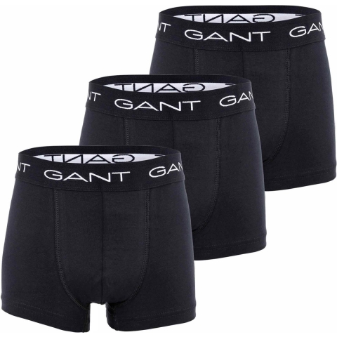 GANT Boxershorts - 3-pack - Zwart - GANT - 13-14 jaar (158-164) - Boxershorts