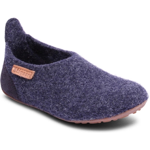 Bisgaard Pantoffels - Wol - Navy - Bisgaard - 29 - Pantoffels