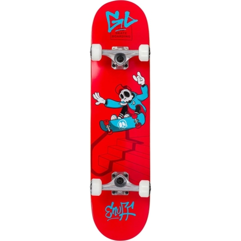 Enuff Skateboard - 7,75'' - Skully compleet - Rood - Enuff Skully - OneSize - Skateboard