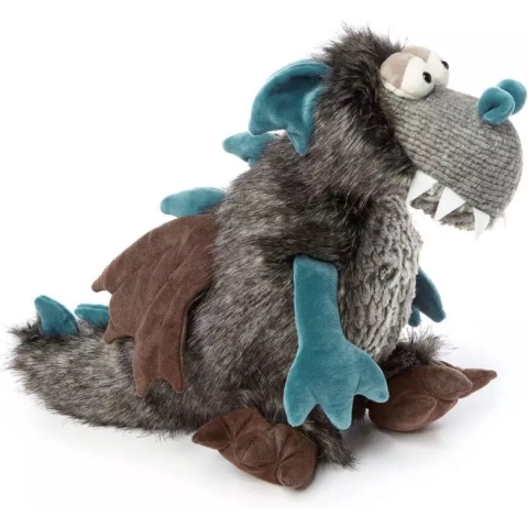 Sigikid Beasts Town Knuffel - 17x24x40 cm - Draak uit de Middele - Sigikid Beasts Town - OneSize - Knuffel