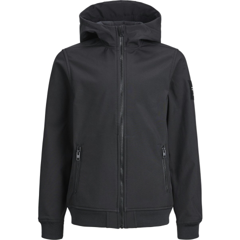 Jack & Jones Softshelljassen m. Fleece - Noos - Zwart - Jack & Jones - 6 jaar (116) - Softshell