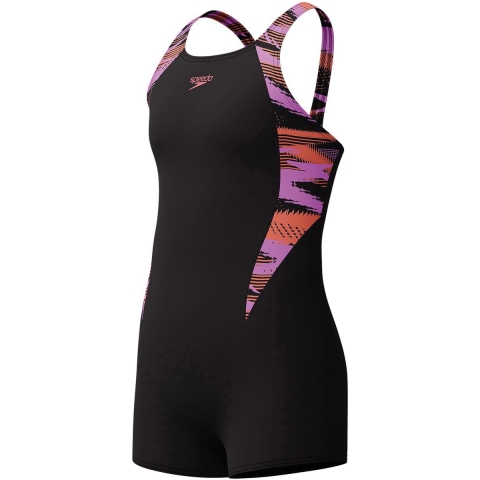 Speedo Zwempak - HyperBoom SPlice Beenpak - Purple - Speedo - 5-6 jaar (110-116) - Badmode