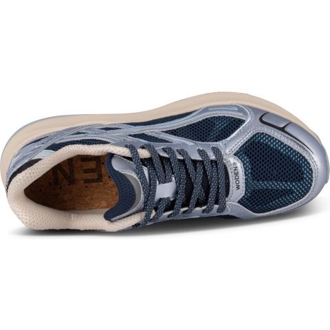 Woden Schoenen - Josephine - Ice Blue/Dark Navy - Woden - 42 - Schoenen