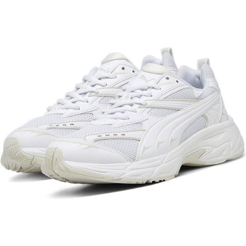 Puma Schoenen - Morphic Base - White/Bezadigd grijs - Puma - 41 - Schoenen