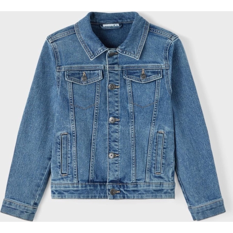 Name It Spijkerjas - Noos - NkmJack - Medium+ Blue Denim - Name It - 14 jaar (164) - Zomerjas