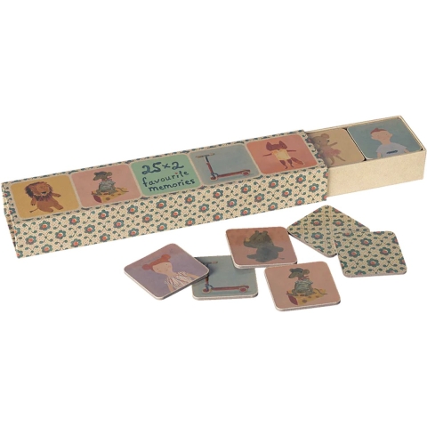 Maileg Memory Spel - 25 Paar - Maileg - OneSize - Memory Spel