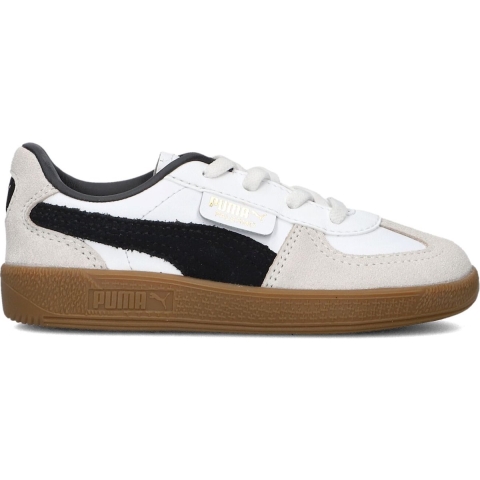 Puma Schoenen - Palermo Lth AC Inf - Wit/dampgrijs - Puma - 26 - Schoenen