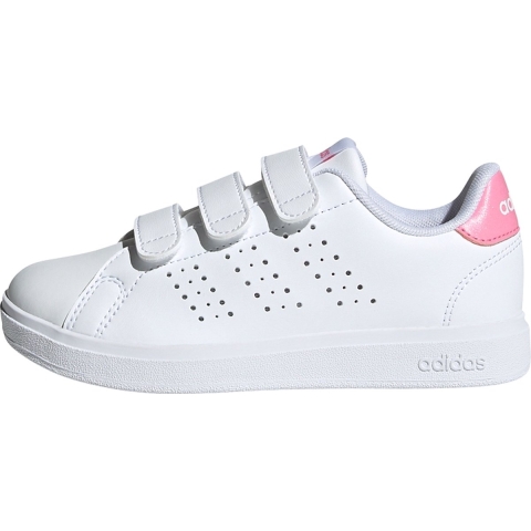 adidas Performance Schoenen - Advantage Base 2.0 CF C - Wit/Roze - adidas Performance - 34 - Schoenen