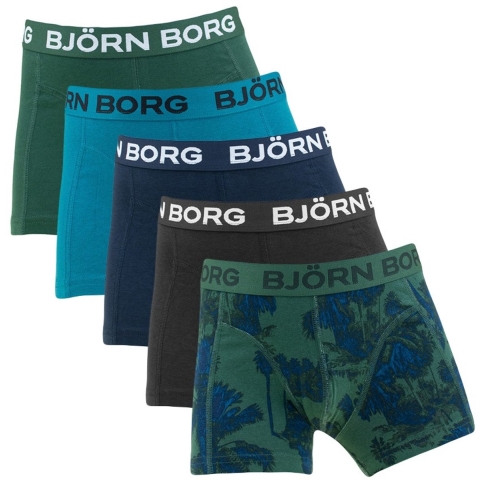 Björn Borg Boxershorts - Multipack - Cotton Stretch - 4-pack - Björn Borg - 11-12 jaar (146-152) - Boxershorts