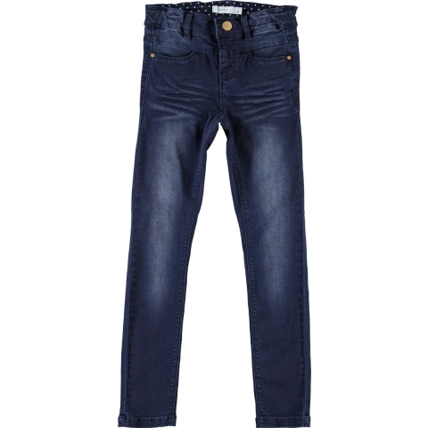 Name It Jeans - NkfPolly - Noos - Dark Blue Denim - Name It - 4 jaar (104) - Jeans