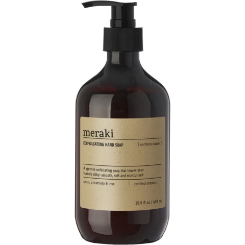 Meraki Exfoliërende handzeep - Noordelijk Dawn - 490 ml - Meraki - OneSize - Verzorgingsproducten