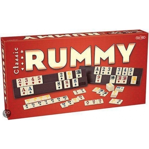 TACTIC Spel - Rummy - Klassieke collectie - TACTIC - OneSize - Spel