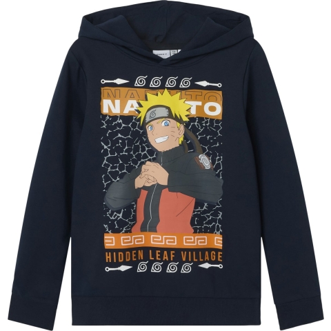 Name It Hoodie - Noos - NkmJakari Naruto - Dark Sapphire - Name It - 9-10 jaar (134-140) - Hoodie