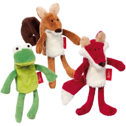 Sigikid Teddyberen - 14 cm - Bos - Sigikid - OneSize - Knuffel