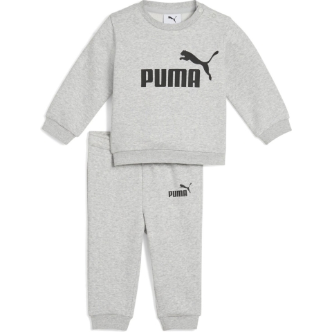 Puma Sweatset - Minicats Aas Crew - Light Grijs Heather - Puma - 68 - Sweatset