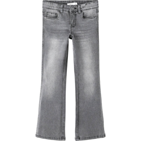 Name It Jeans - Noos - NkfPolly - Skinny Laars - Lichtgrijs - Name It - 13 jaar (158) - Jeans
