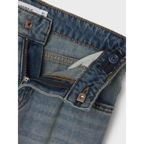 Name It Jeans - NkfBella - Vintage Medium+ Blue Denim - Name It - 6 jaar (116) - Jeans