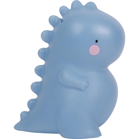 A Little Lovely Company Spaarpot - T-Rex - Blauw - A Little Lovely Company - OneSize - Spaarpot