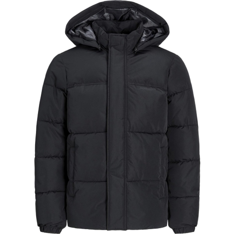 Jack & Jones Winterjas - JJEBradley - Zwart - Jack & Jones - 8 jaar (128) - Donsjack