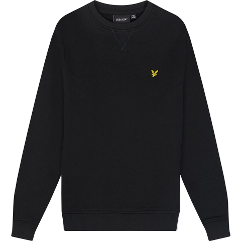 Lyle & Scott Sweatshirt - Jet Black - Lyle & Scott - 14-15 jaar (164-170) - Sweatshirt