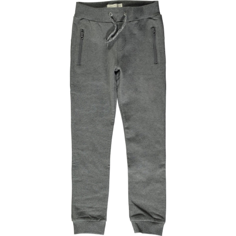Name It Joggingbroek - NkmHonk - Noos - Donkergrijs Gevlekt - Name It - 9 jaar (134) - Broeken - Katoen
