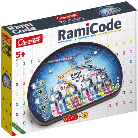 Quercetti Strategiespel - Rummy Code - 01015 - Quercetti - OneSize - Spel