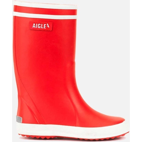 Aigle Regenlaarzen - Lolly Pop 2 - Rouge/Wit - Aigle - 24 - Regenlaarzen