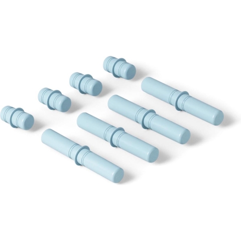 MODU Montagepinnen - 8 stk - Sky Blue - MODU - OneSize - Activiteitenspeelgoed