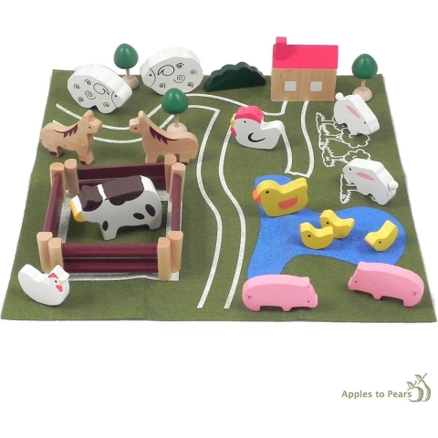 Gift In A Tin Speelset - Leer & Play - Farm In A Tin - Gift In A Tin - OneSize - Speelgoed