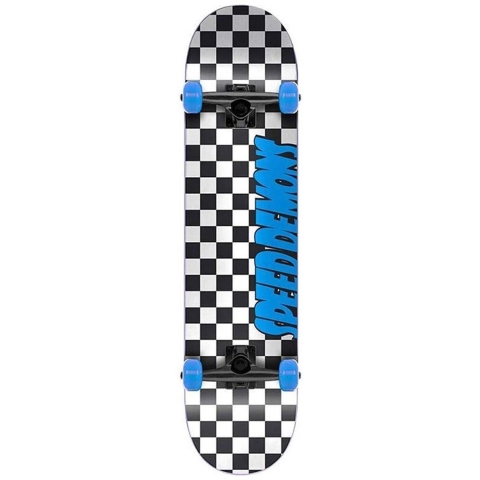 Speed Demonen Skateboard - 7.75'' - Dammen voltooid - Blauw - Speed Demons - OneSize - Skateboard