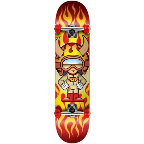 Speed Demonen Skateboard - 8'' - Personages voltooid - Hot Shot - Speed Demons - OneSize - Skateboard