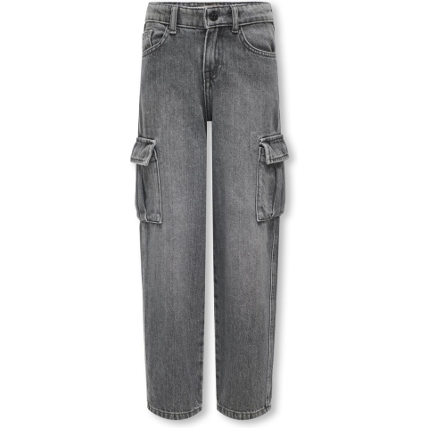 Kids Only Jeans - KogHarmony - Dark Grey Denim - Kids Only - 9 jaar (134) - Jeans