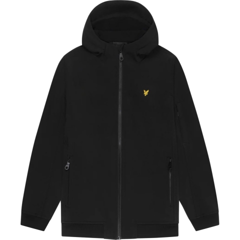Lyle & Scott Softshelljassen m. Fleece - Jet Black - Lyle & Scott - 10-11 jaar (140-146) - Softshell