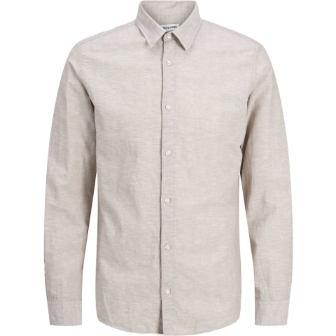 Jack & Jones Overhemd - JjeBreeze - Servies - Jack & Jones - 14 jaar (164) - Overhemd