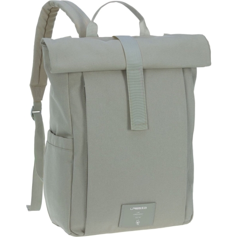 Lässig Luiertas - GRE Rolltop Up Backpack - Silver Green - Lässig - OneSize - Luiertas