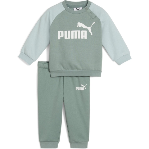 Puma Sweatset - Minicat's Aas Raglan Crew - Green Maan - Puma - 1½ jaar (86) - Sweatset