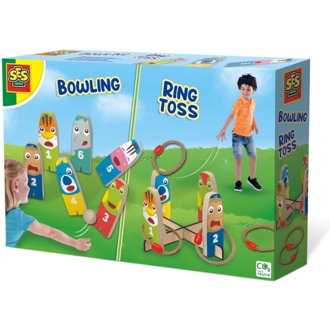 SES Creative Buitenspellen - Bowling/Ringwerpspel - SES Creative - OneSize - Spel