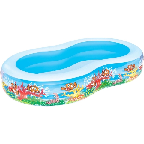 Bestway Zwembad - 262 x 157 cm - Fish 'N Friends - Bestway - OneSize - Zwembad