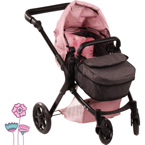 Götz Poppenwagen - 2i1 - Soft Stemming - Götz - OneSize - Poppenwagen