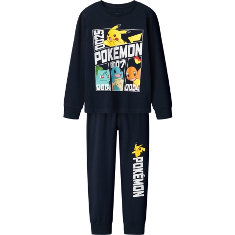 Name It Pyjama set - Noos - NkmDamien Pokémon - Dark Sapphire m. - Name It - 5-6 jaar (110-116) - Pyjama - Tweedelig