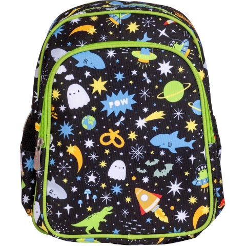 A Little Lovely Company Kleuterrugzak m. Thermische zak - Galaxy - A Little Lovely Company - OneSize - Rugzak